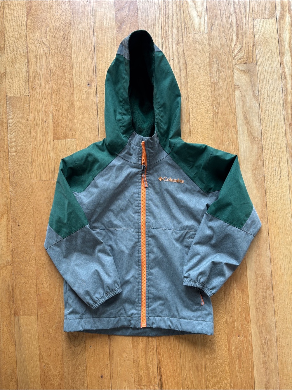 Kids Columbia Fleece-lined Rain Jacket